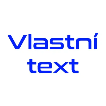 Polep vozidla Vlastní text - Conthrax (19 - modrá dynamic) SAMOLEPKA NA AUTO, NÁLEPKA, FÓLIE, POLEP, TUNING, VLASTNÍ TEXT, TISK, AUTOSAMOLEPKY.cz, POLEPY, OBRÁZEK, LOGO, 3D STICKERS
