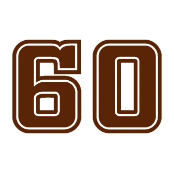 Polep vozidla Startovní číslo 60 typ 5 (15 - hnědá) SAMOLEPKA NA AUTO, NÁLEPKA, FÓLIE, POLEP, TUNING, VLASTNÍ TEXT, TISK, AUTOSAMOLEPKY.cz, POLEPY, OBRÁZEK, LOGO, 3D STICKERS