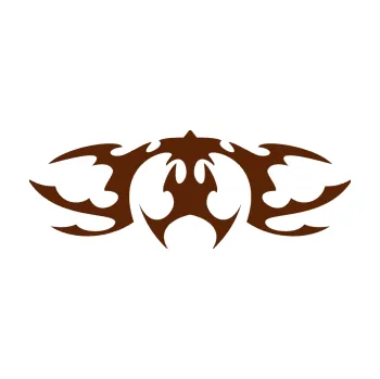 Polep vozidla Tetování 041 (15 - hnědá) SAMOLEPKA NA AUTO, NÁLEPKA, FÓLIE, POLEP, TUNING, VLASTNÍ TEXT, TISK, AUTOSAMOLEPKY.cz, POLEPY, OBRÁZEK, LOGO, 3D STICKERS