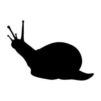 Samolepící dekorace SAMOLEPKA Šnek 002 levá (01 - černá) NA AUTO, NÁLEPKA, FÓLIE, POLEP, TUNING, VLASTNÍ TEXT, TISK, AUTOSAMOLEPKY.cz, POLEPY, OBRÁZEK, LOGO, SAMOLEPKY