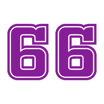 Polep vozidla Startovní číslo 66 typ 5 (14 - fialová) SAMOLEPKA NA AUTO, NÁLEPKA, FÓLIE, POLEP, TUNING, VLASTNÍ TEXT, TISK, AUTOSAMOLEPKY.cz, POLEPY, OBRÁZEK, LOGO, 3D STICKERS