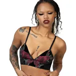 podprsenka dámská KILLSTAR - Pandora's Roses - Black - L