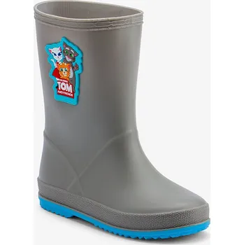 Dámské holínky Dětské holínky COQUI RAINY šedá/modrá 28