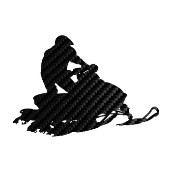 Polep vozidla Sněžný skútr 001 pravá (50 - 3D karbon černý) SAMOLEPKA NA AUTO, NÁLEPKA, FÓLIE, POLEP, TUNING, VLASTNÍ TEXT, TISK, AUTOSAMOLEPKY.cz, POLEPY, OBRÁZEK, LOGO, 3D STICKERS