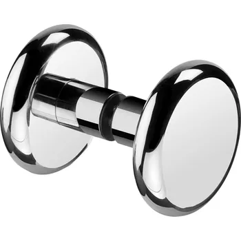 Nábytkové kování JNF - ÚCHYTKA NA SKLENĚNÉ DVEŘE IN.00.099.V LN - Leštěná nerez