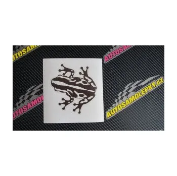 Samolepící dekorace SAMOLEPKA Žába 002 levá (10 - červená) NA AUTO, NÁLEPKA, FÓLIE, POLEP, TUNING, VLASTNÍ TEXT, TISK, AUTOSAMOLEPKY.cz, POLEPY, OBRÁZEK, LOGO, SAMOLEPKY