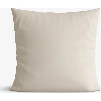 Povlak na dekorativní polštářek Bavlněný povlak na polštář - latte 50 x 60 cm