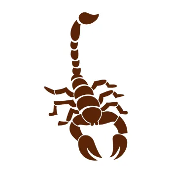 Polep vozidla Štír 011 levá (15 - hnědá) SAMOLEPKA NA AUTO, NÁLEPKA, FÓLIE, POLEP, TUNING, VLASTNÍ TEXT, TISK, AUTOSAMOLEPKY.cz, POLEPY, OBRÁZEK, LOGO, 3D STICKERS