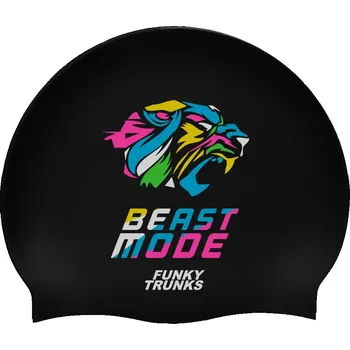 Plavecká čepice FUNKY TRUNKS Beast Mode Silicone Swimming cap