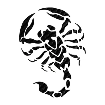 Polep vozidla Štír 016 pravá (50 - 3D karbon černý) SAMOLEPKA NA AUTO, NÁLEPKA, FÓLIE, POLEP, TUNING, VLASTNÍ TEXT, TISK, AUTOSAMOLEPKY.cz, POLEPY, OBRÁZEK, LOGO, 3D STICKERS