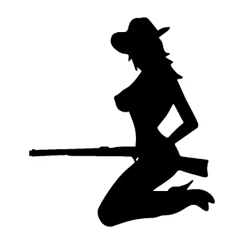 Samolepící dekorace SAMOLEPKA Sexy country girl levá (01 - černá) NA AUTO, NÁLEPKA, FÓLIE, POLEP, TUNING, VLASTNÍ TEXT, TISK, AUTOSAMOLEPKY.cz, POLEPY, OBRÁZEK, LOGO, SAMOLEPKY