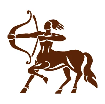 Samolepící dekorace SAMOLEPKA Střelec 005 levá (15 - hnědá) NA AUTO, NÁLEPKA, FÓLIE, POLEP, TUNING, VLASTNÍ TEXT, TISK, AUTOSAMOLEPKY.cz, POLEPY, OBRÁZEK, LOGO, SAMOLEPKY