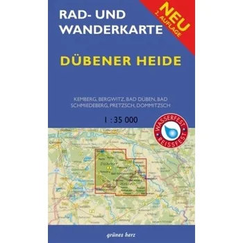 Rad- und Wanderkarte Dübener Heide