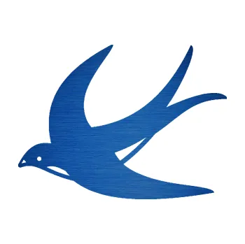 Samolepicí dekorace na vozidlo Vlaštovka 004 levá (65 - škrábaný kov modrý) SAMOLEPKA NA AUTO, NÁLEPKA, FÓLIE, POLEP, TUNING, VLASTNÍ TEXT, TISK, AUTOSAMOLEPKY.cz, POLEPY, OBRÁZEK, LOGO, 3D STICKERS