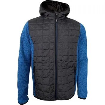 Pánská softshellová bunda JM901 - bunda pánská pletená combi - antrac/royal - L