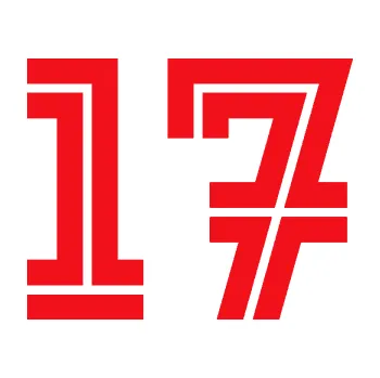 Polep vozidla SAMOLEPKA Startovní číslo 17 typ 7 (10 - červená) NA AUTO, NÁLEPKA, FÓLIE, POLEP, TUNING, VLASTNÍ TEXT, TISK, AUTOSAMOLEPKY.cz, POLEPY, OBRÁZEK, LOGO, SAMOLEPKY