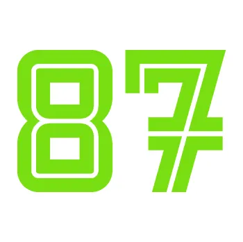 Polep vozidla Startovní číslo 87 typ 7 (04 - zelená kawasaki) SAMOLEPKA NA AUTO, NÁLEPKA, FÓLIE, POLEP, TUNING, VLASTNÍ TEXT, TISK, AUTOSAMOLEPKY.cz, POLEPY, OBRÁZEK, LOGO, 3D STICKERS