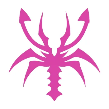 Polep vozidla Štír 014 (16 - růžová) SAMOLEPKA NA AUTO, NÁLEPKA, FÓLIE, POLEP, TUNING, VLASTNÍ TEXT, TISK, AUTOSAMOLEPKY.cz, POLEPY, OBRÁZEK, LOGO, 3D STICKERS