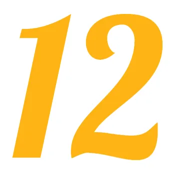 Polep vozidla Startovní číslo 12 typ 3 (21 - světle oranžová) SAMOLEPKA NA AUTO, NÁLEPKA, FÓLIE, POLEP, TUNING, VLASTNÍ TEXT, TISK, AUTOSAMOLEPKY.cz, POLEPY, OBRÁZEK, LOGO, 3D STICKERS