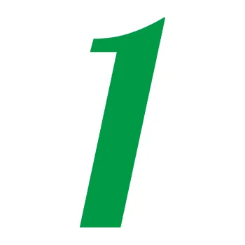 Polep vozidla Startovní číslo 1 typ 3 (12 - zelená) SAMOLEPKA NA AUTO, NÁLEPKA, FÓLIE, POLEP, TUNING, VLASTNÍ TEXT, TISK, AUTOSAMOLEPKY.cz, POLEPY, OBRÁZEK, LOGO, 3D STICKERS