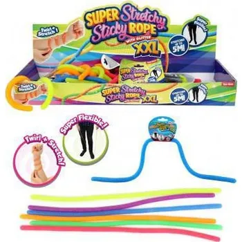 Teddies Guma s glitry natahovací elastická 50 cm