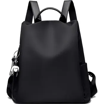 Městský batoh Dámský kožený batoh FLY FF245 Barva: Černá