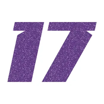 Polep vozidla SAMOLEPKA Startovní číslo 17 typ 6 (87 - Ultra Metalic fialová) NA AUTO, NÁLEPKA, FÓLIE, POLEP, TUNING, VLASTNÍ TEXT, TISK, AUTOSAMOLEPKY.cz, POLEPY, OBRÁZEK, LOGO, SAMOLEPKY