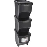 EXCELLENT HOUSEWARE Odpadkový koš na tříděný odpad sada 3 ks KO-Y54230540