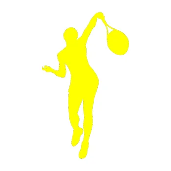 Polep vozidla Tenista 015 pravá (05 - žlutá citron) SAMOLEPKA NA AUTO, NÁLEPKA, FÓLIE, POLEP, TUNING, VLASTNÍ TEXT, TISK, AUTOSAMOLEPKY.cz, POLEPY, OBRÁZEK, LOGO, 3D STICKERS