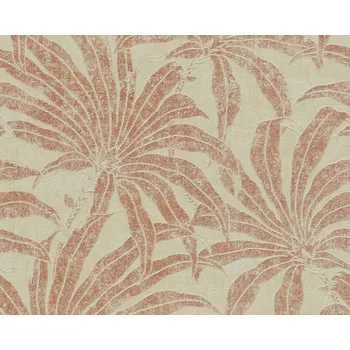 Tapeta A.S. Création | Vliesová tapeta na zeď Jade 39501-3 | 0,53 x 10,05 m | béžová, měděná + Béžová, měděná vliesová tapeta na stěnu 395013 v rozměru 0,53 x 10,05 m