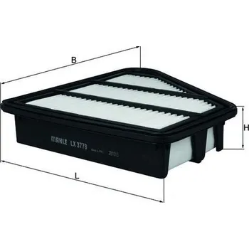Vzduchový filtr Vzduchový filtr KNECHT LX 3778
