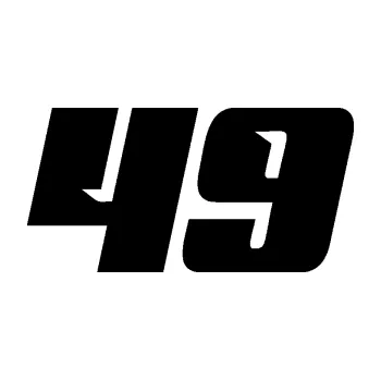 Polep vozidla Startovní číslo 49 typ 6 (01 - černá) SAMOLEPKA NA AUTO, NÁLEPKA, FÓLIE, POLEP, TUNING, VLASTNÍ TEXT, TISK, AUTOSAMOLEPKY.cz, POLEPY, OBRÁZEK, LOGO, 3D STICKERS