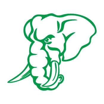 Samolepící dekorace Slon 026 levá hlava (12 - zelená) SAMOLEPKA NA AUTO, NÁLEPKA, FÓLIE, POLEP, TUNING, VLASTNÍ TEXT, TISK, AUTOSAMOLEPKY.cz, POLEPY, OBRÁZEK, LOGO, 3D STICKERS