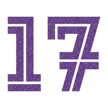 Polep vozidla SAMOLEPKA Startovní číslo 17 typ 7 (87 - Ultra Metalic fialová) NA AUTO, NÁLEPKA, FÓLIE, POLEP, TUNING, VLASTNÍ TEXT, TISK, AUTOSAMOLEPKY.cz, POLEPY, OBRÁZEK, LOGO, SAMOLEPKY