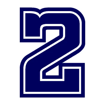 Polep vozidla Startovní číslo 2 typ 5 (23 - tmavě modrá) SAMOLEPKA NA AUTO, NÁLEPKA, FÓLIE, POLEP, TUNING, VLASTNÍ TEXT, TISK, AUTOSAMOLEPKY.cz, POLEPY, OBRÁZEK, LOGO, 3D STICKERS