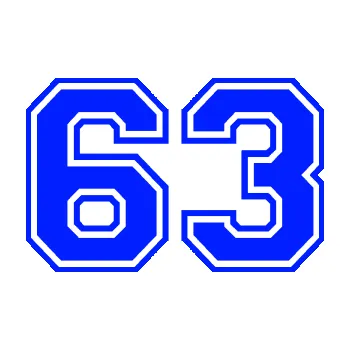 Polep vozidla SAMOLEPKA Startovní číslo 63 typ 4 (19 - modrá dynamic) NA AUTO, NÁLEPKA, FÓLIE, POLEP, TUNING, VLASTNÍ TEXT, TISK, AUTOSAMOLEPKY.cz, POLEPY, OBRÁZEK, LOGO, SAMOLEPKY