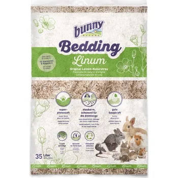 Podestýlka pro hlodavce bunny Bedding Linum 2 × 35 l