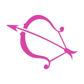 Samolepící dekorace Střelec 002 levá (16 - růžová) SAMOLEPKA NA AUTO, NÁLEPKA, FÓLIE, POLEP, TUNING, VLASTNÍ TEXT, TISK, AUTOSAMOLEPKY.cz, POLEPY, OBRÁZEK, LOGO, 3D STICKERS