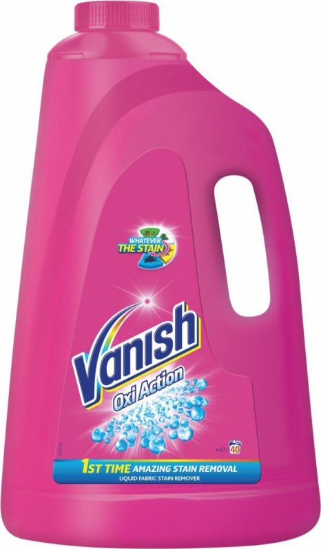 Vanish Oxi Action tekutý odstraňovač skvrn 4 l