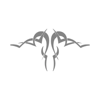 Polep vozidla Tetování 188 (17 - šedá) SAMOLEPKA NA AUTO, NÁLEPKA, FÓLIE, POLEP, TUNING, VLASTNÍ TEXT, TISK, AUTOSAMOLEPKY.cz, POLEPY, OBRÁZEK, LOGO, 3D STICKERS