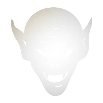 Samolepicí dekorace na vozidlo Upír 002 pravá (82 - odrazková reflexní bílá) SAMOLEPKA NA AUTO, NÁLEPKA, FÓLIE, POLEP, TUNING, VLASTNÍ TEXT, TISK, AUTOSAMOLEPKY.cz, POLEPY, OBRÁZEK, LOGO, 3D STICKERS