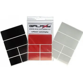 3M Nálepky Galaxy reflexní sada 6 ks stříbrná