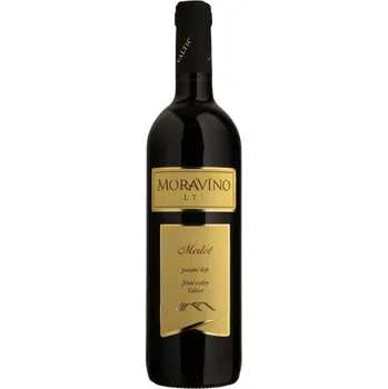 Víno Moravino Moravíno Merlot pozdní sběr 14% 0,75l