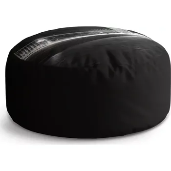 Sedací pytel Kulatý taburet Circle Westminsterský palác: 38x48 cm - Sablio