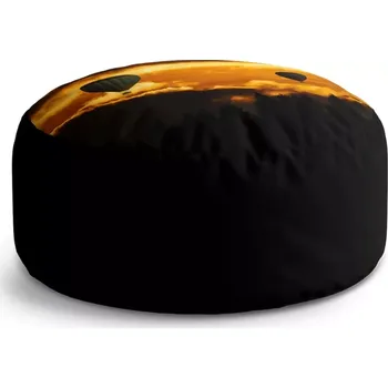 Sedací pytel Kulatý taburet Circle Horkovzdušné balony: 38x48 cm - Sablio