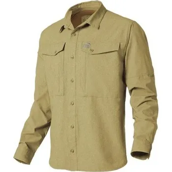 Pánská košile GEOFF ANDERSON - Košile Zulo II dlouhý rukáv zelená vel. 2XL