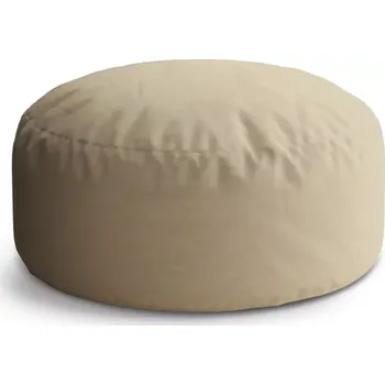 Sedací pytel Kulatý taburet Circle Písková: 38x48 cm - Sablio