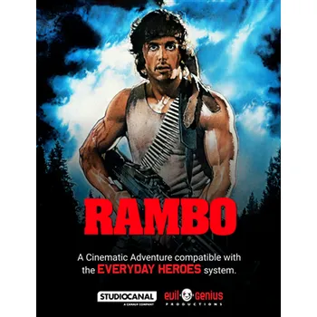 Desková hra Evil Genius Games Rambo: Cinematic Adventure