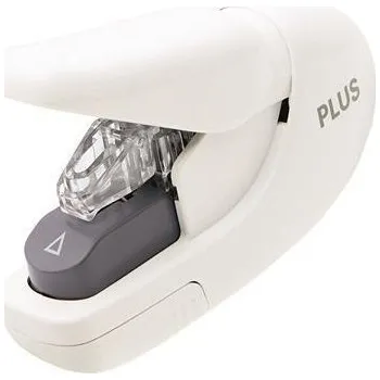 Sešívačka bez drátků, bílá, manuální, 5 listů, PLUS 31145