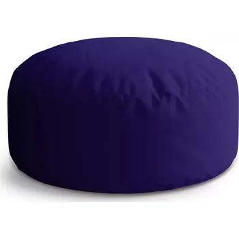 Sedací pytel Kulatý taburet Circle Fialová: 38x48 cm - Sablio